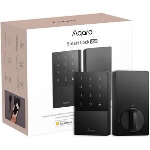 Aqara Smart Lock U50, Keyless Entry Door Lock with Apple Home Key